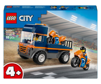 Klocki LEGO® LEGO CITY 60491 Laweta dla motocykli